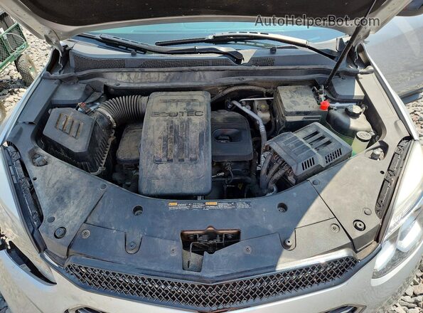 2GNALCEK7G6298756 2016 CHEVROLET EQUINOX Silver Вид підкапотного простору