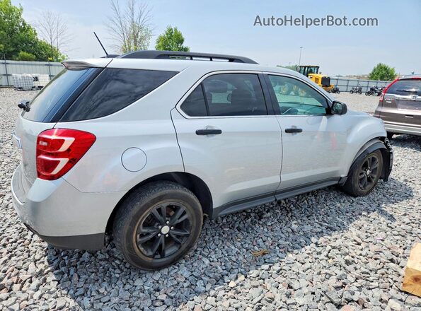 2GNALCEK7G6298756 2016 CHEVROLET EQUINOX Silver Задня права чверть