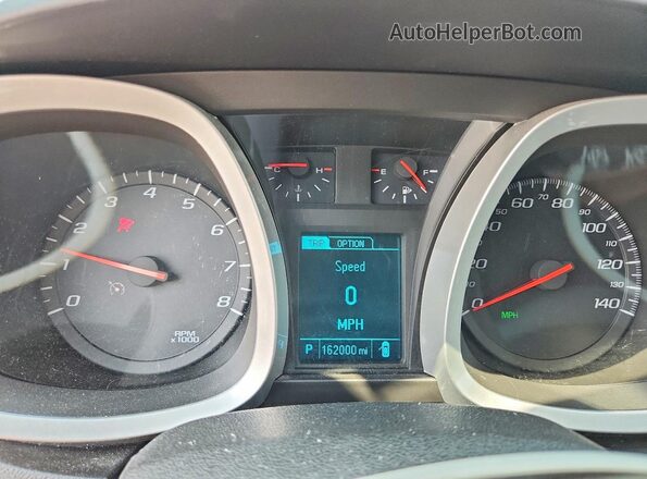 2GNALCEK7G6298756 2016 CHEVROLET EQUINOX Silver Вид щитка приладів