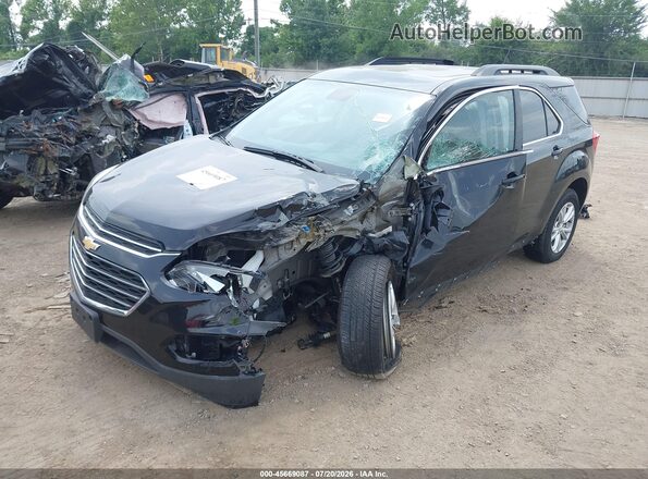 2GNALCEK7H1563433 2017 CHEVROLET EQUINOX Black Front left