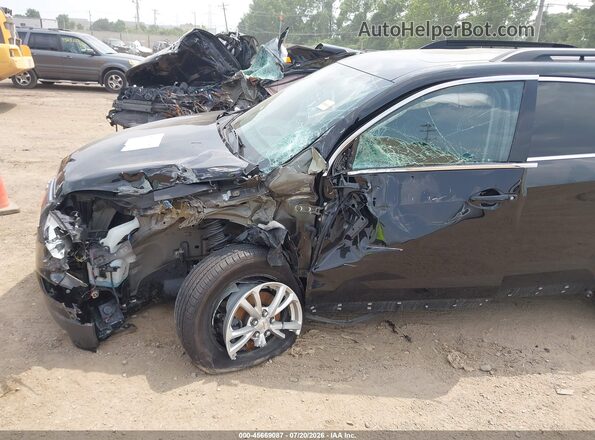 2GNALCEK7H1563433 2017 CHEVROLET EQUINOX Black Front view