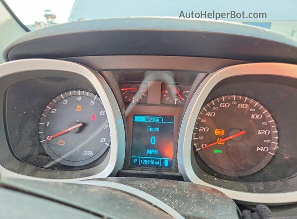 2GNALCEK7H1577705 2017 CHEVROLET EQUINOX White Widok zestawu wskaźników
