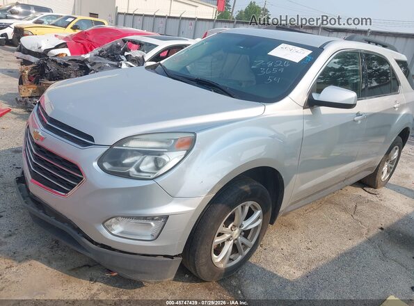 2GNALCEK7H1593659 2017 CHEVROLET EQUINOX Серебряный Передняя левая четверть