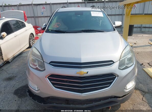 2GNALCEK7H1593659 2017 CHEVROLET EQUINOX Серебряный Вид щитка приборов