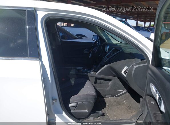 2GNALCEK7H6195287 2017 CHEVROLET EQUINOX Белый Вид салона спереди