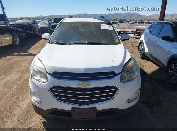 2GNALCEK7H6195287 2017 CHEVROLET EQUINOX Белый Вид спереди