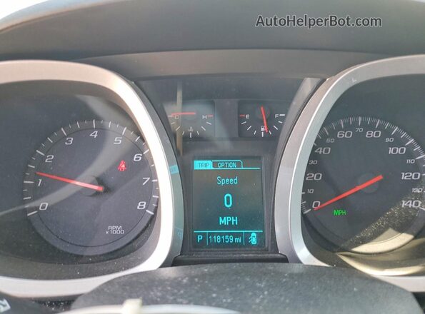 2GNALCEK7H6312463 2017 CHEVROLET EQUINOX White Սարքավորումների վահանակի տեսք