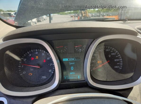 2GNALCEK8G1117578 2016 CHEVROLET EQUINOX Black Սարքավորումների վահանակի տեսք