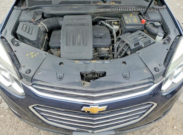 2GNALCEK8G1161354 2016 CHEVROLET EQUINOX Blue Շարժիչի բաժամունքի տեսք