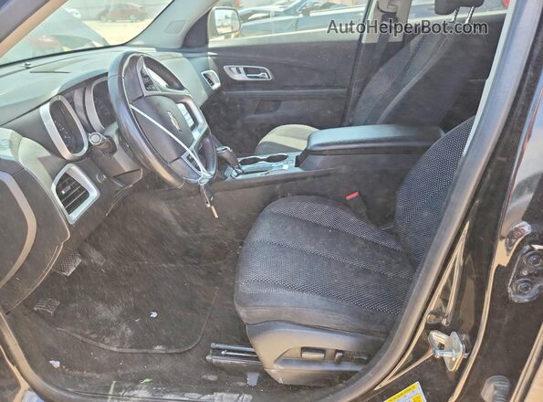 2GNALCEK8G6131886 2016 CHEVROLET EQUINOX Черный Вид салона спереди