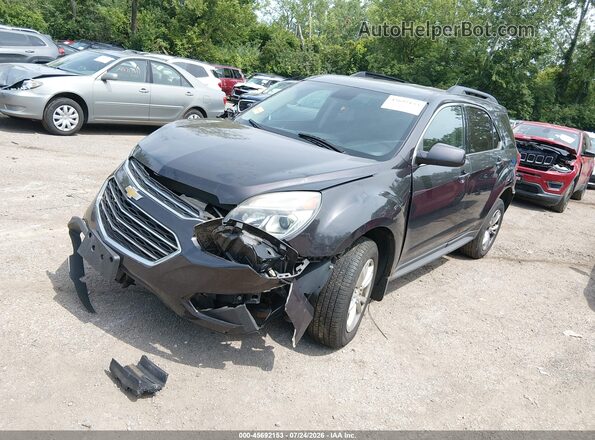 2GNALCEK8G6225525 2016 CHEVROLET EQUINOX Gray წინა მარცხენა ხედი სამი მეოთხედიდან