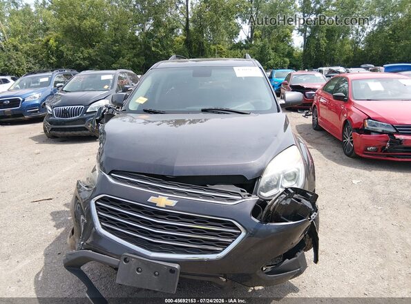 2GNALCEK8G6225525 2016 CHEVROLET EQUINOX Gray წინა პანელის ხედი