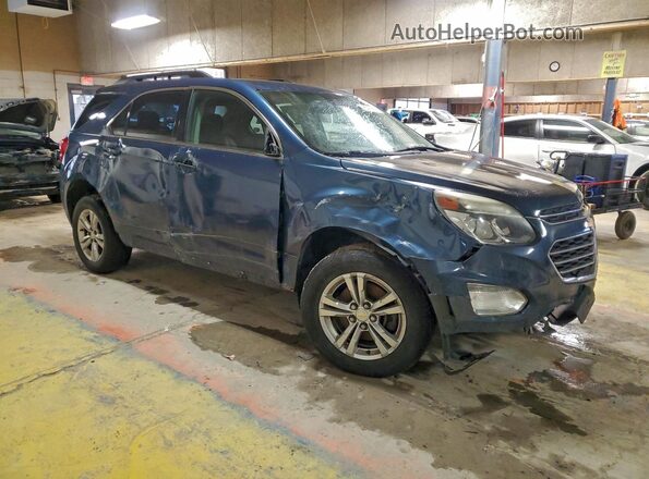 2GNALCEK8G6280010 2016 CHEVROLET EQUINOX Blue წინა მარჯვენა