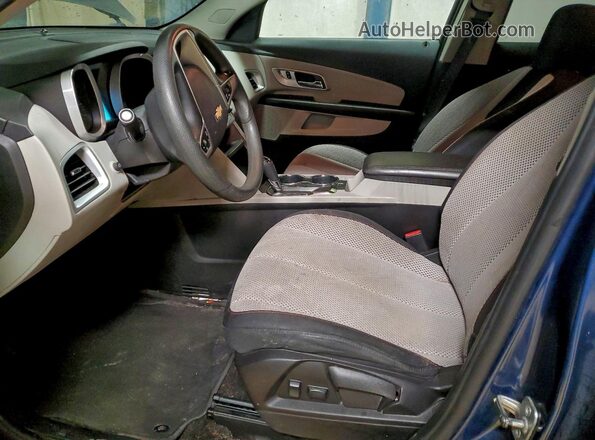 2GNALCEK8G6280010 2016 CHEVROLET EQUINOX Blue წინა სალონის ხედი