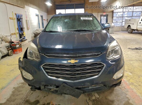 2GNALCEK8G6280010 2016 CHEVROLET EQUINOX Blue წინა ხედი