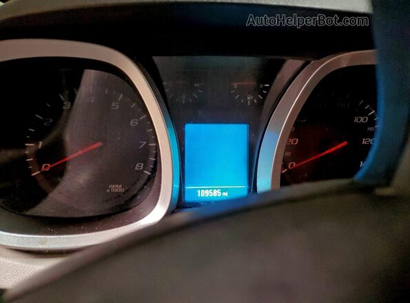 2GNALCEK8G6280010 2016 CHEVROLET EQUINOX Blue ხელსაწყოთა პანელის ხედი