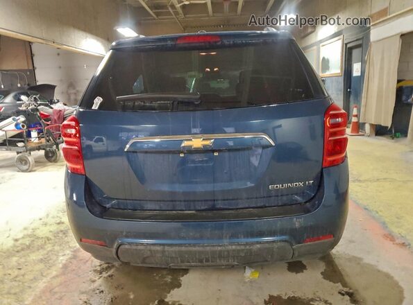 2GNALCEK8G6280010 2016 CHEVROLET EQUINOX Blue უკანა ხედი