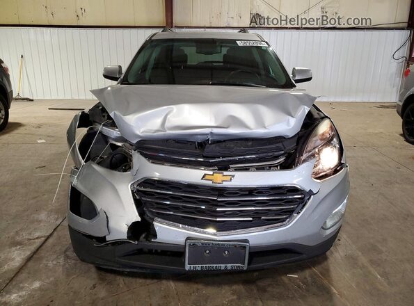 2GNALCEK8G6284994 2016 CHEVROLET EQUINOX Silver წინა ხედი