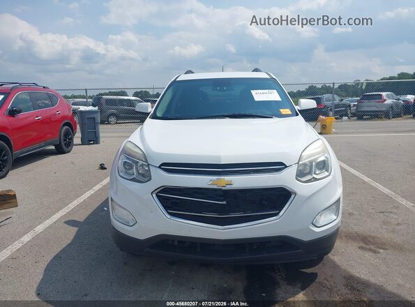 2GNALCEK8H1573467 2017 CHEVROLET EQUINOX White Вид щитка приладів