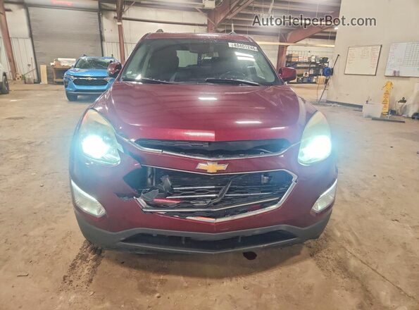 2GNALCEK8H1580645 2017 CHEVROLET EQUINOX Burgundy Vista frontal