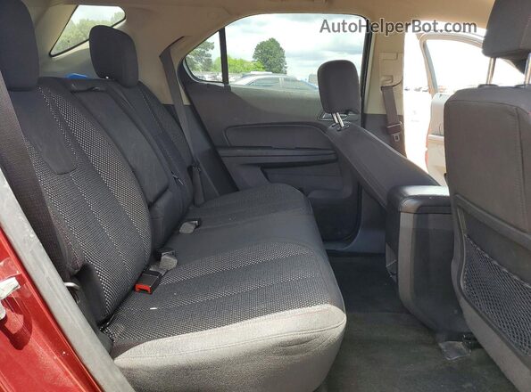 2GNALCEK8H1586297 2017 CHEVROLET EQUINOX Бордовый Вид задних сидений