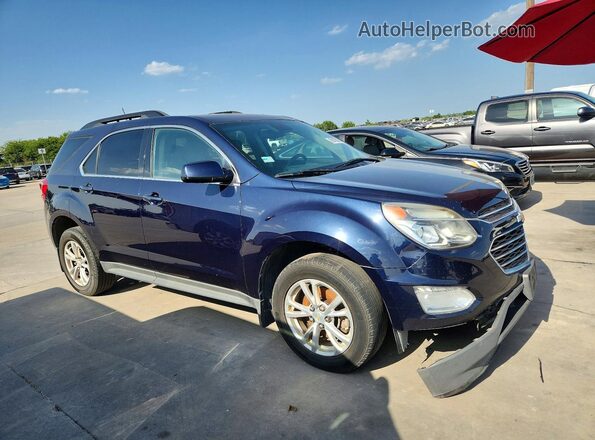 2GNALCEK8H1593525 2017 CHEVROLET EQUINOX Blue წინა მარჯვენა