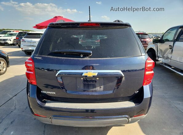 2GNALCEK8H1593525 2017 CHEVROLET EQUINOX Blue უკანა ხედი