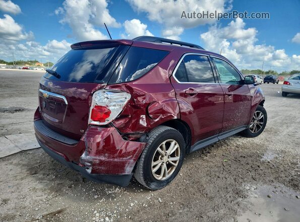 2GNALCEK8H1600361 2017 CHEVROLET EQUINOX Бордовый Задняя правая четверть