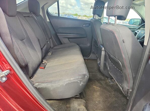 2GNALCEK8H1600361 2017 CHEVROLET EQUINOX Бордовый Вид задней части салона