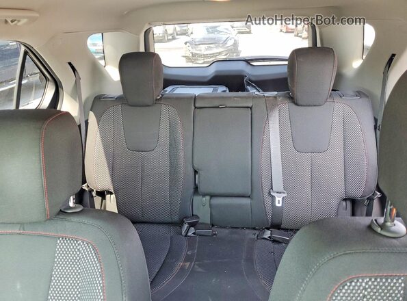 2GNALCEK8H1601591 2017 CHEVROLET EQUINOX White Rear seats view