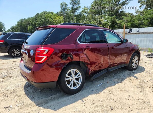 2GNALCEK8H1604474 2017 CHEVROLET EQUINOX Burgundy Հետևի աջ