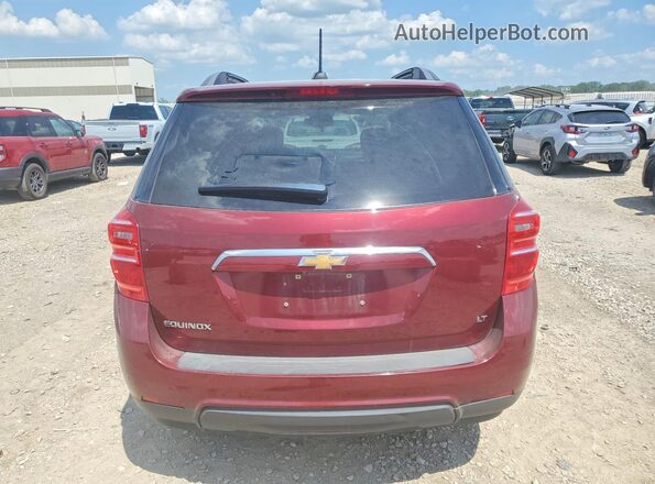 2GNALCEK8H1606015 2017 CHEVROLET EQUINOX Red Rear view