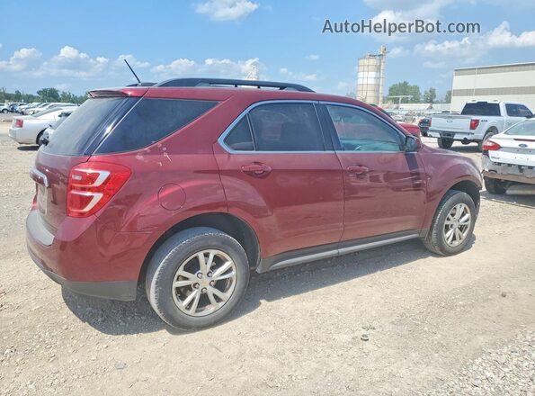2GNALCEK8H1606015 2017 CHEVROLET EQUINOX Red Rear right