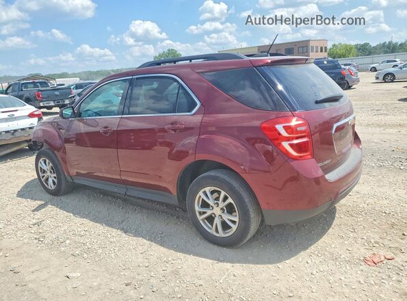 2GNALCEK8H1606015 2017 CHEVROLET EQUINOX Red Rear left
