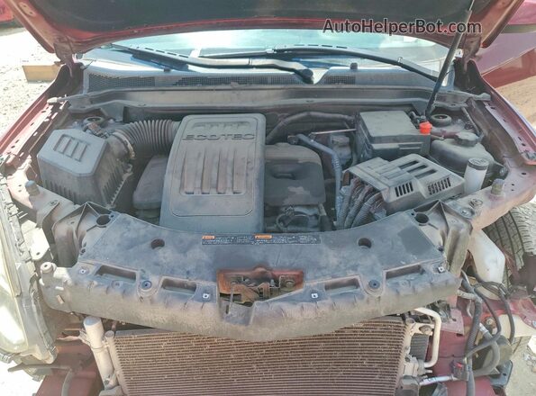 2GNALCEK8H1606015 2017 CHEVROLET EQUINOX Red Rear interior view