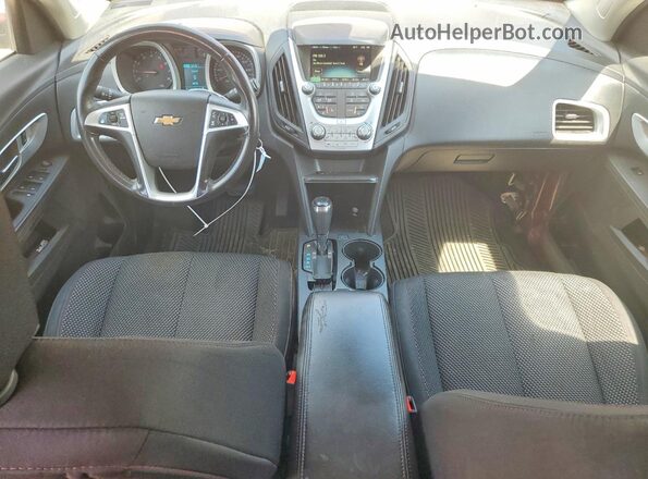 2GNALCEK8H1606015 2017 CHEVROLET EQUINOX Red Dashboard view