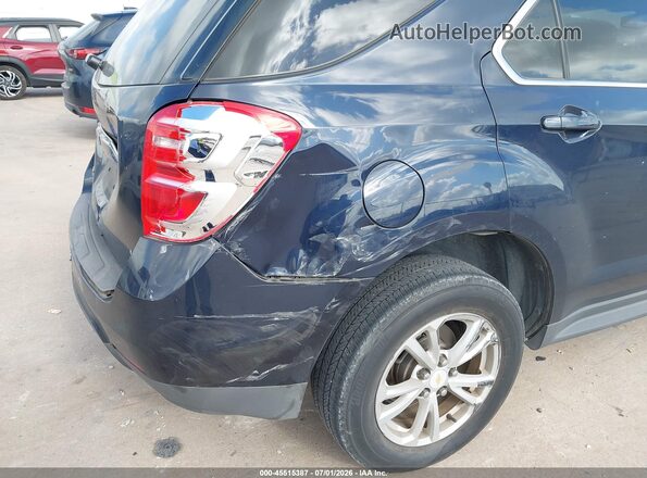2GNALCEK8H6153288 2017 CHEVROLET EQUINOX Blue Widok z przodu