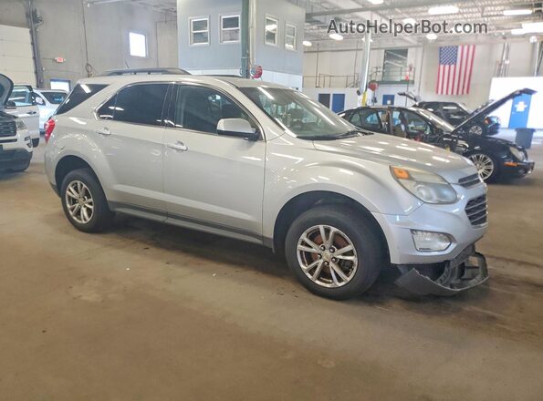 2GNALCEK8H6294331 2017 CHEVROLET EQUINOX Silver Передня права чверть