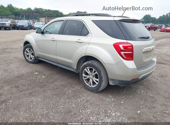 2GNALCEK9G1118898 2016 CHEVROLET EQUINOX Gold Rear left