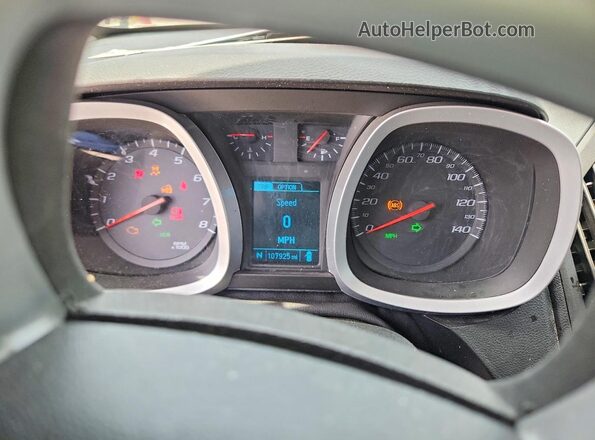 2GNALCEK9G6132626 2016 CHEVROLET EQUINOX Черный Вид щитка приборов