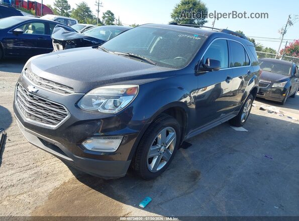 2GNALCEK9G6164380 2016 CHEVROLET EQUINOX Gray Առջևի ձախ երեք քառորդ տեսարան