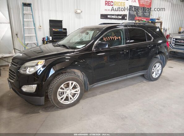 2GNALCEK9H1577057 2017 CHEVROLET EQUINOX Black Vista tres cuartos delantera izquierda