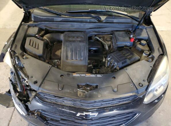 2GNALCEK9H6220514 2017 CHEVROLET EQUINOX Black Widok komory silnika