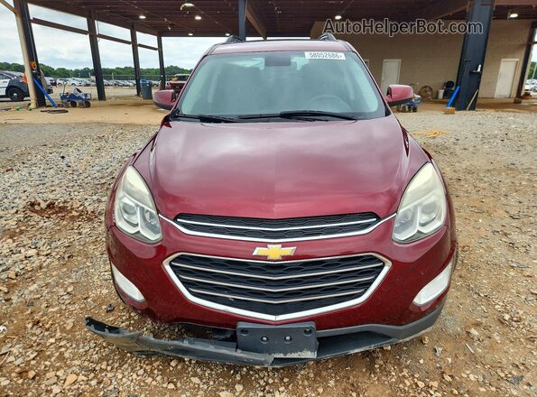 2GNALCEKXG1149111 2016 CHEVROLET EQUINOX Red წინა ხედი