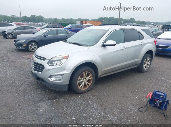 2GNALCEKXG1175093 2016 CHEVROLET EQUINOX Silver Передня ліва чверть