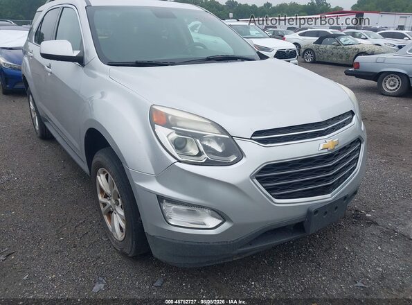 2GNALCEKXG1175093 2016 CHEVROLET EQUINOX Silver Вид спереду
