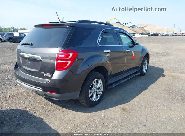 2GNALCEKXG6206880 2016 CHEVROLET EQUINOX Gray Задня права чверть