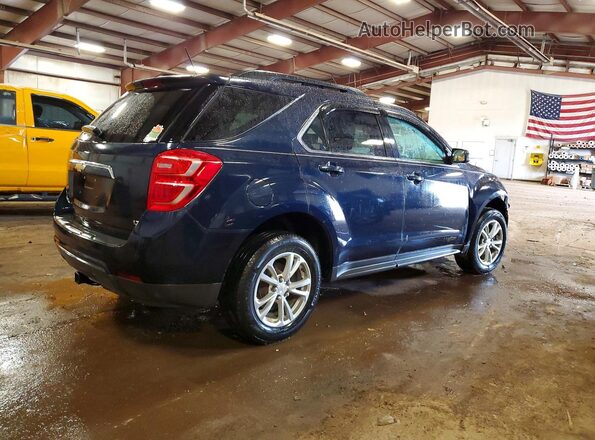 2GNALCEKXH1583742 2017 CHEVROLET EQUINOX Blue Задня права чверть