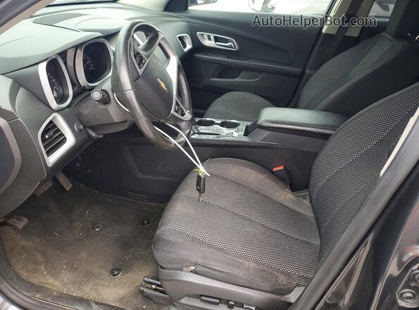 2GNALCEKXH6265042 2017 CHEVROLET EQUINOX Gray Widok wnętrza z przodu