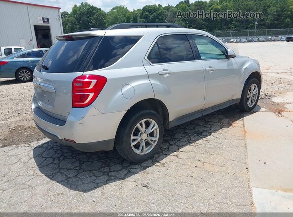 2GNALCEKXH6300923 2017 CHEVROLET EQUINOX Silver Trasero derecho